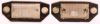 KLOKKERHOLM 25550850 Licence Plate Light